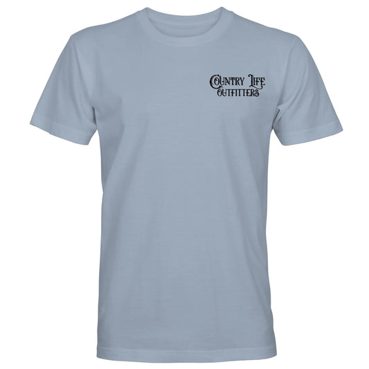 Fishing Dog - Steel Blue