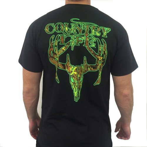 Camo Skull - Black/Green