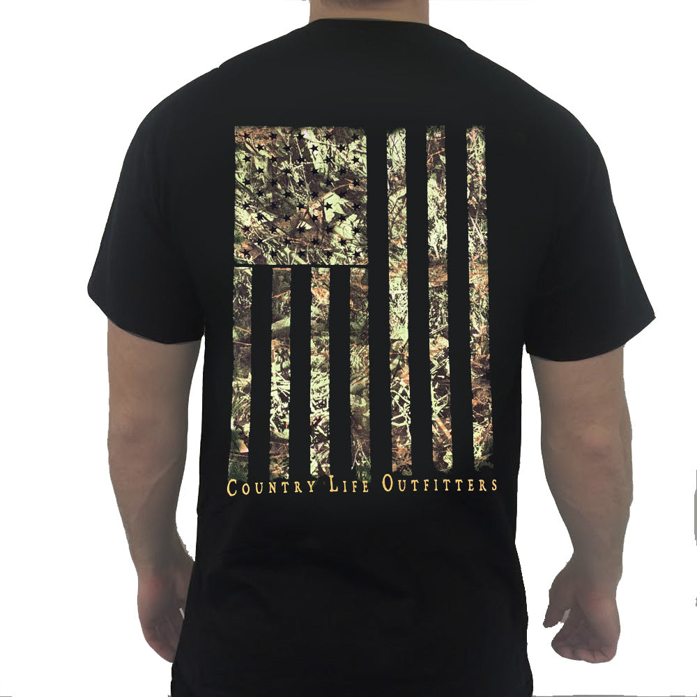 Camo Flag- Black