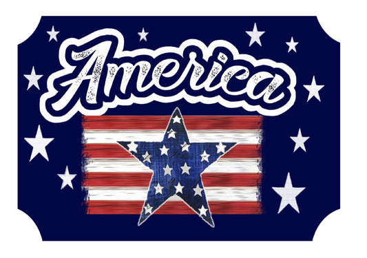 America Decal