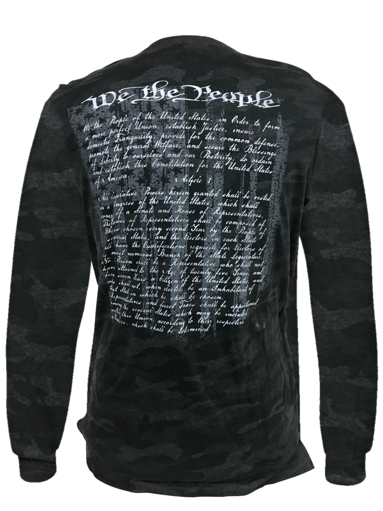 We the People - Storm Camo Long Sleeve