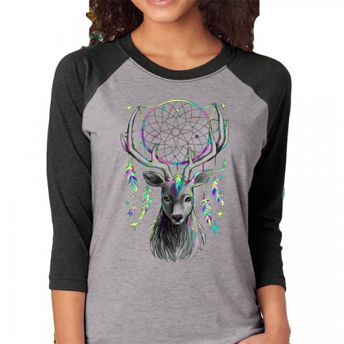 Dream Deer - Black/Gray