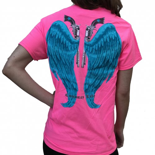 Country Life Wings - Pink/Blue